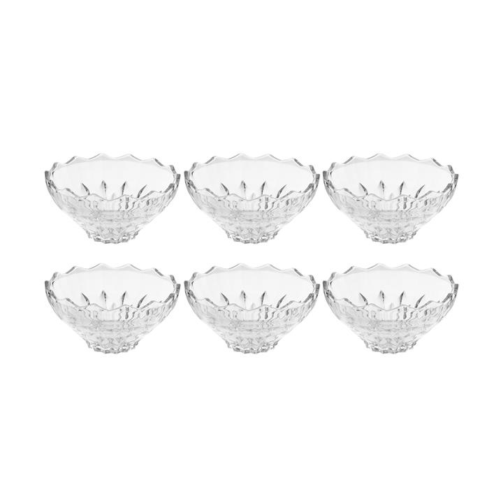 کاسه شیشه و بلور اصفهان مدل مونتانا کد 934 بسته 6 عددی Esfahan Glass Montana 937 Bowl Pack of 6